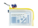 HERMA Etui Mesh Bag 26 x 20 cm, Gelb/Weiss