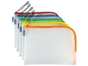 HERMA Etui Mesh Bag 26 x 20 cm, Gelb/Weiss