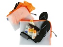 HERMA Etui Mesh Bag 26 x 20 cm, Orange/Weiss