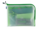 HERMA Etui Mesh Bag 36 x 28 cm, Grün/Weiss