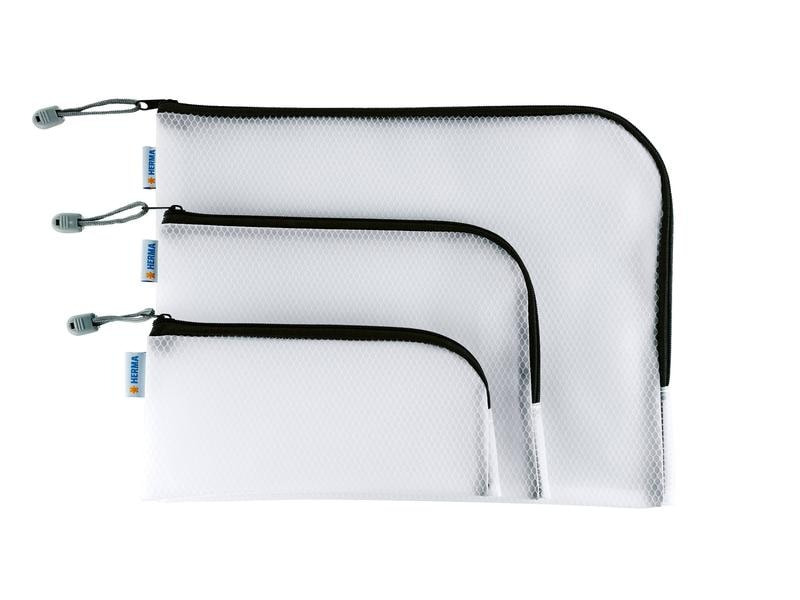 HERMA Etui Mesh Bag 36 x 28 cm, Schwarz