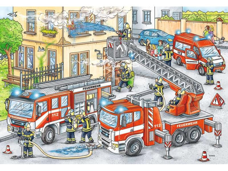 Ravensburger Puzzle Helden im Einsatz