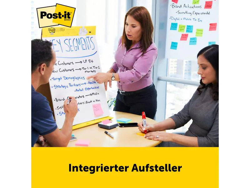 3M Flipchart Post-It Table Top Charts  50.8 x 58.4 cm 20 Stk.