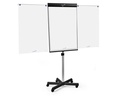 Legamaster Flipchart Universal Triangle 68 x 105 cm mit Rollen
