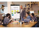 Legamaster Flipchart Universal Triangle 68 x 105 cm mit Rollen