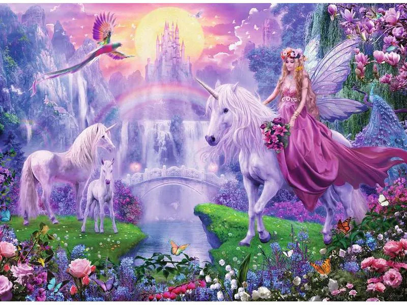 Ravensburger Puzzle Magische Einhornnacht