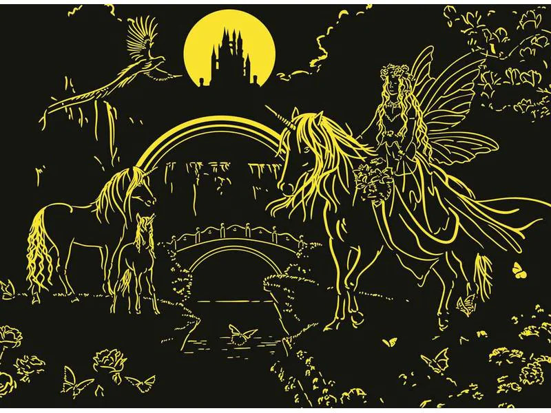 Ravensburger Puzzle Magische Einhornnacht