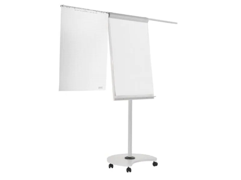Magnetoplan Flipchart Junior Plus, Mobil 68 x 97 cm, Weiss