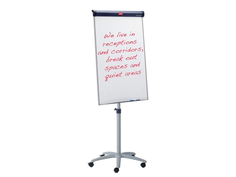Nobo Flipchart-Marker Barracuda mobil 70 cm x 100 cm Magnetisch