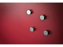 Legamaster Haftmagnet für Glasboards, Silber, 6 Stück