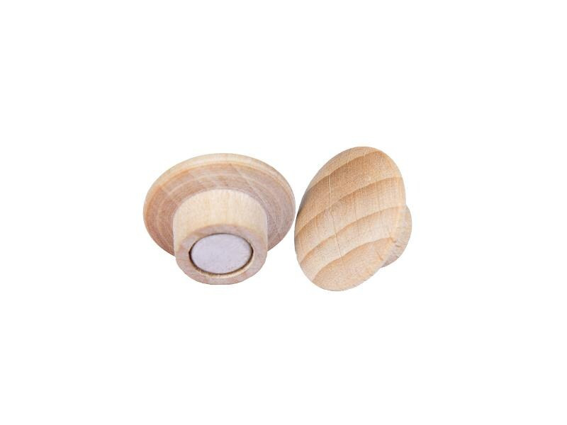 Legamaster Wooden Ø 2.5 cm 5 Stück, Braun