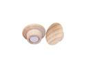 Legamaster Wooden Ø 2.5 cm 5 Stück, Braun