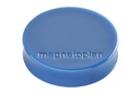 Magnetoplan Haftmagnet Ergo Medium Ø 3 cm Dunkelblau, 10 Stück