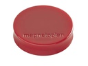 Magnetoplan Haftmagnet Ergo Medium Ø 3 cm Rot, 10 Stück