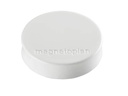 Magnetoplan Haftmagnet Ergo Medium Ø 3 cm Weiss, 10 Stück