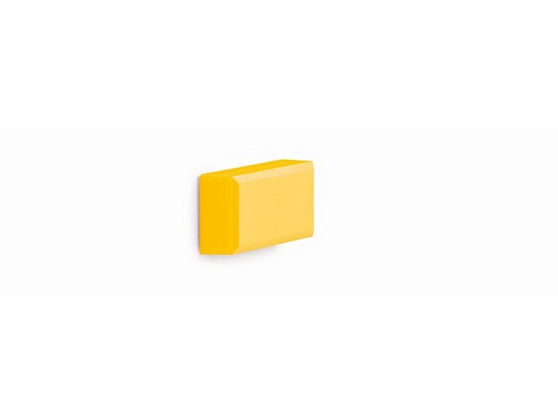 Maul Haftmagnet MAULpro 20 x 18 mm Gelb, 20 Stück
