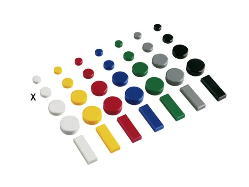 Maul Haftmagnet MAULpro 20 x Ø 20 mm Gelb, 20 Stück