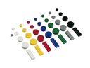 Maul Haftmagnet MAULpro 20 x Ø 20 mm Grün, 20 Stück