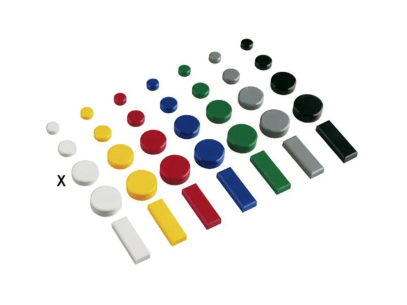Maul Haftmagnet MAULpro 20 x Ø 30 mm Gelb, 20 Stück