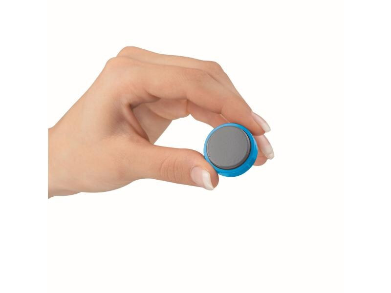 Maul Haftmagnet MAULpro 20 x Ø 30 mm Hellblau, 20 Stück