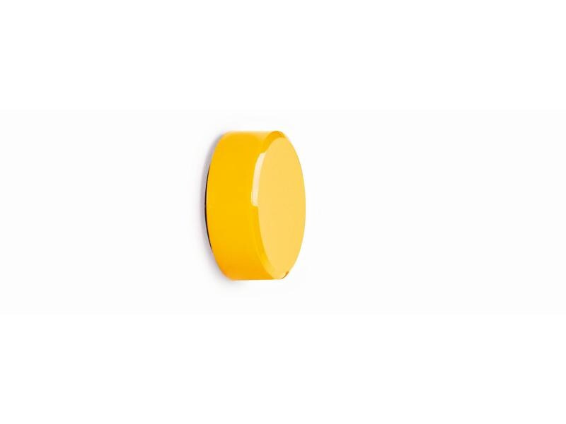 Maul Haftmagnet MAULpro 20 x Ø 34 mm Gelb, 20 Stück