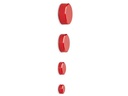 Maul Haftmagnet MAULpro Pro 20 x Ø 15 mm Rot, 20 Stück