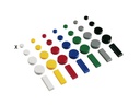 Maul Haftmagnet MAULpro Pro 20 x Ø 15 mm Weiss, 20 Stück