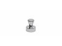 Maul Haftmagnet Neodym 4 x 20 mm Kegel Silber