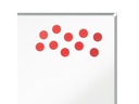 Nobo Haftmagnet Ø 1.3 cm 10 Stück, Rot