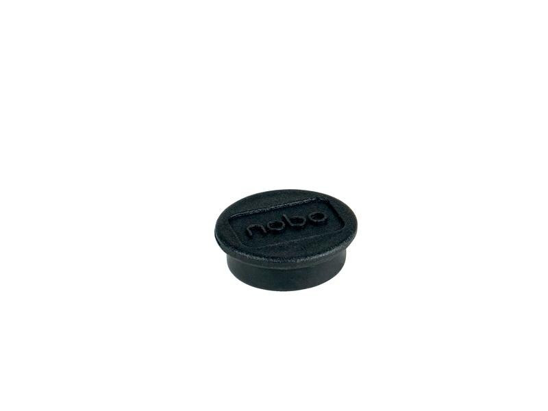 Nobo Haftmagnet Ø 1.3 cm 10 Stück, Schwarz