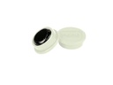 Nobo Haftmagnet Ø 1.3 cm 10 Stück, Weiss