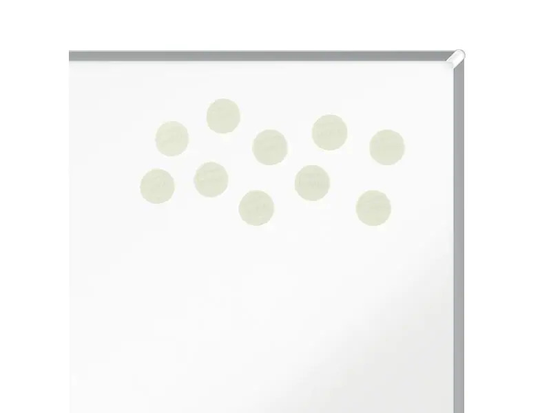 Nobo Haftmagnet Ø 1.3 cm 10 Stück, Weiss