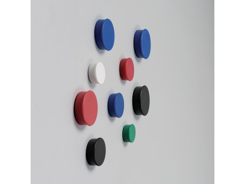 Nobo Haftmagnet Ø 2 cm 10 Stück, Mehrfarbig