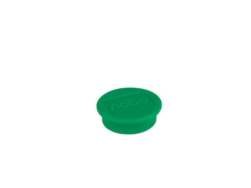 Nobo Haftmagnet Ø 2.4 cm 10 Stück, Grün