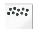 Nobo Haftmagnet Ø 3.2 cm 10 Stück, Schwarz