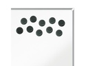 Nobo Haftmagnet Ø 3.8 cm 10 Stück, Schwarz