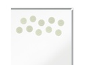 Nobo Haftmagnet Ø 3.8 cm 10 Stück, Weiss