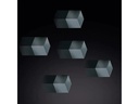 Sigel Haftmagnet SuperDym Cube-Design 5 x 11 mm Silber, 5 Stück