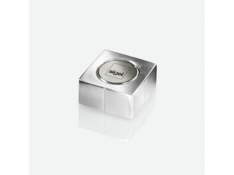 Sigel Magnetplättchen Extra Strong Ø 20 x 10 x 20 mm, 4 Stück