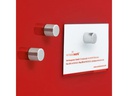 Sigel Magnetplättchen Strong Ø 10 x 10 mm, 5 Stück