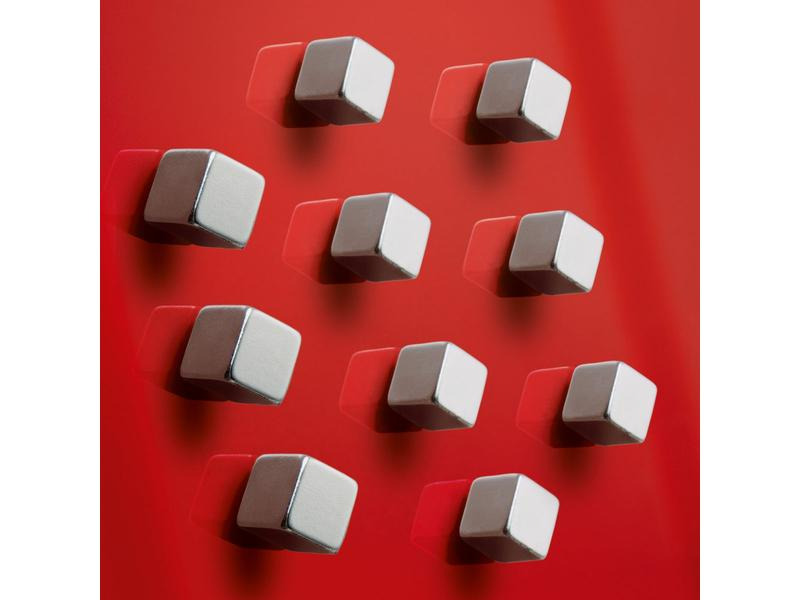 Sigel Magnetplättchen Strong Ø 10 x 10 x 10 mm, 10 Stück