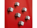 Sigel Magnetplättchen Strong Ø 10 x 10 x 10 mm, 6 Stück