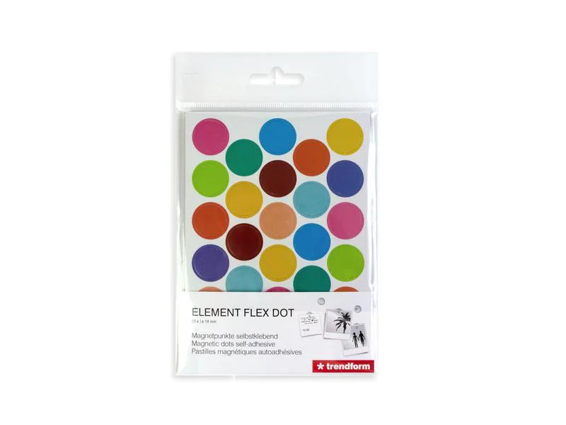 Trendform Haftmagnet Element Punkt flex Ø 1.8 cm, 28  Stück