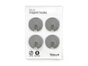 Trendform Haftmagnet SOLID  Silber, 4 Stück