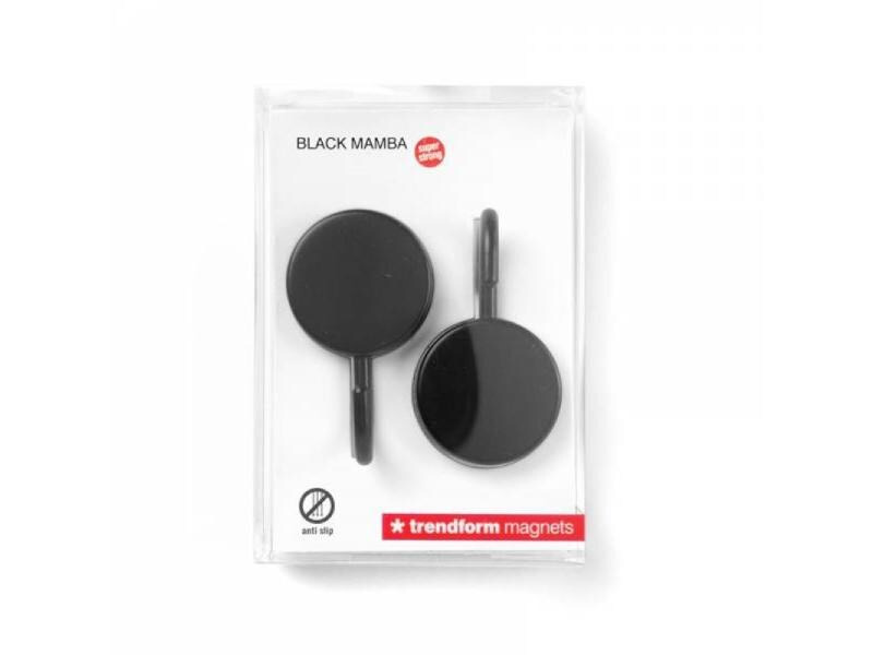 Trendform Hakenmagnet BLACK MAMBA 2er Set