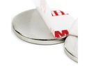supermagnete Haftmagnet 10 x 25 mm, Selbstklebend