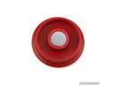 supermagnete Haftmagnet 32,6 x 9 mm rund Rot
