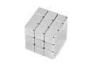 supermagnete Haftmagnet Neodym 5 x 10 mm Würfel Silber