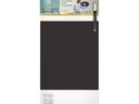 Securit Kreidetafel Silhouette 34.7 x 29.8 cm mit Klett, Schwarz