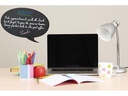 Securit Kreidetafel Silhouette Bubble mit Klett, Schwarz